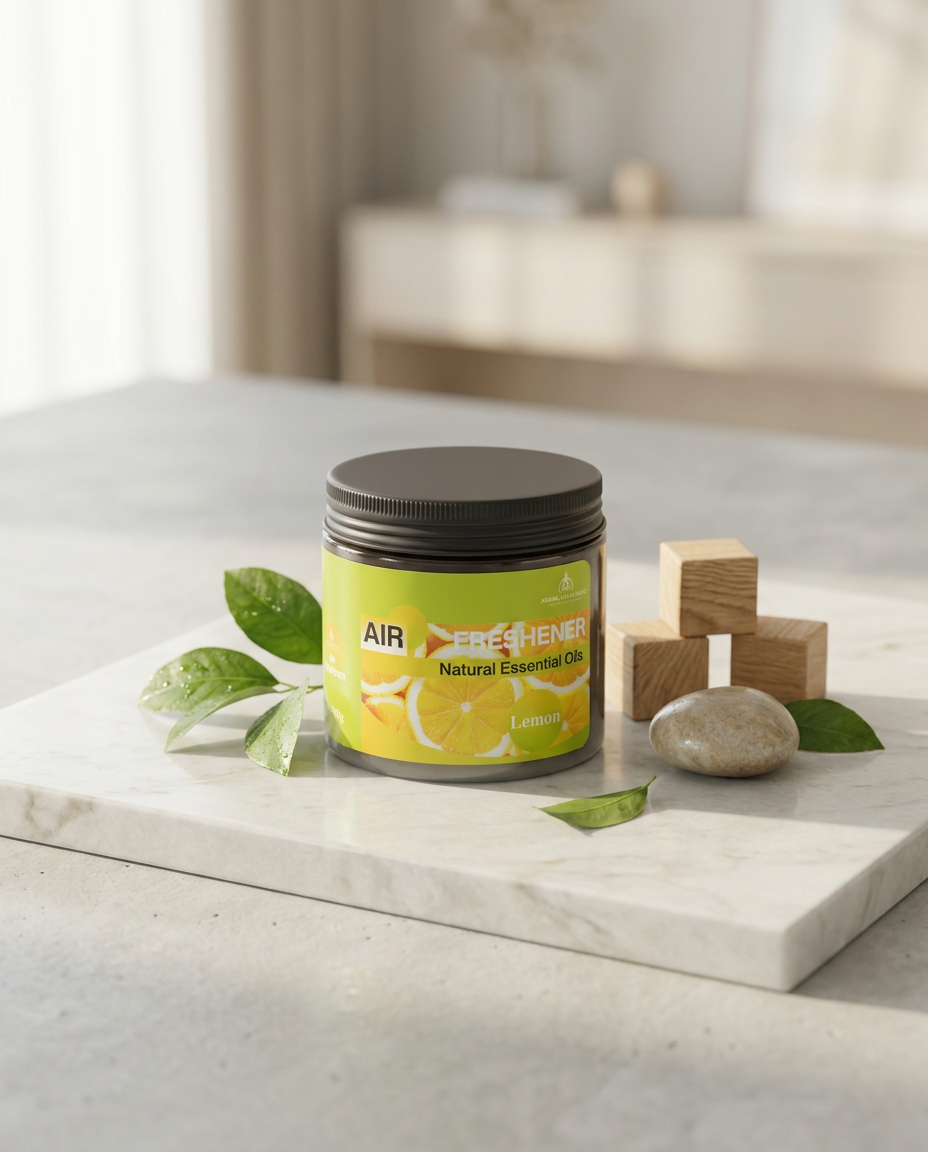 Aroma Car Lemon Car Air Freshener Gel