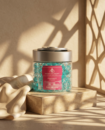 Aroma Car Pure Silkscent Green Car Air Freshener Gel