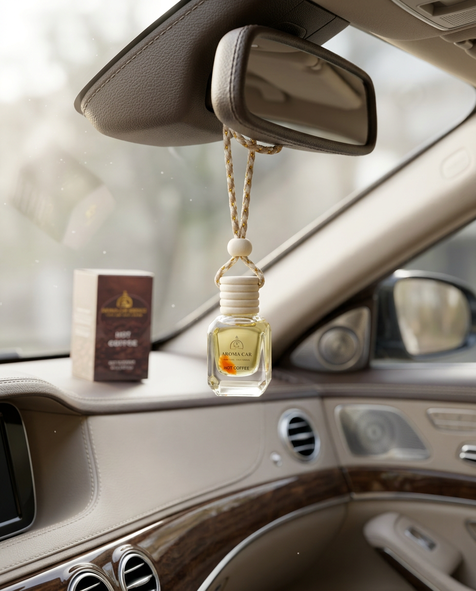 Aroma Car Hot Coffee Hanging Car Perfume