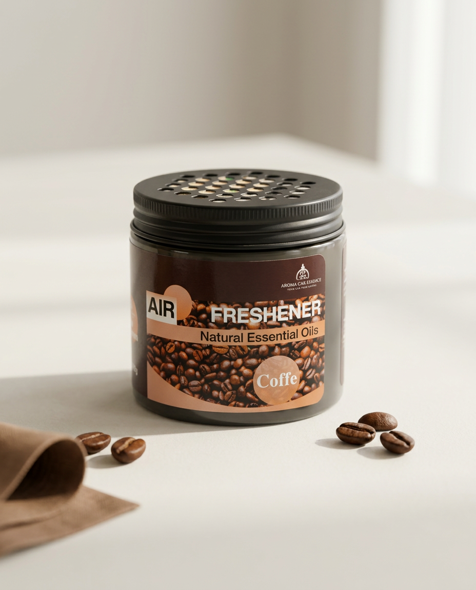 Aroma Car Coffee Car Air Freshener Gel