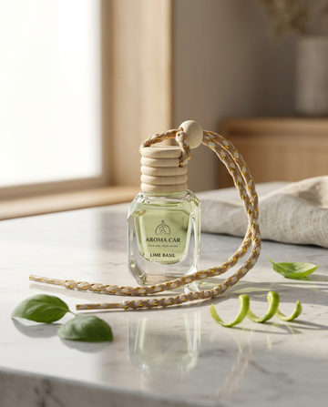 Aroma Car Lime Basil Hanging Car Perfume