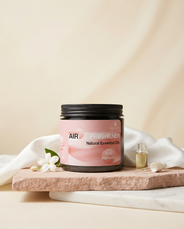 Aroma Car Pure Silkscent Pink Car Air Freshener Gel