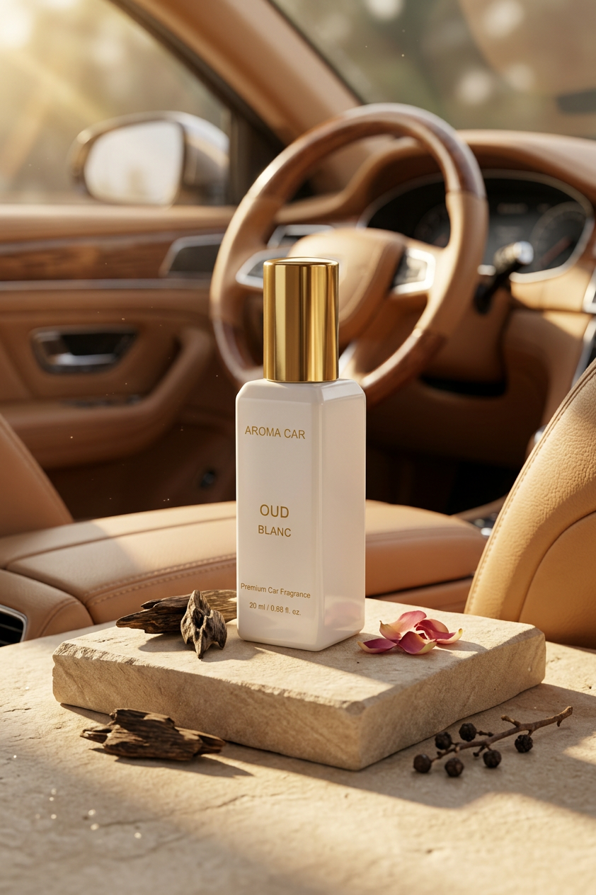Aroma Car Oud Blanc Car Perfume Spray